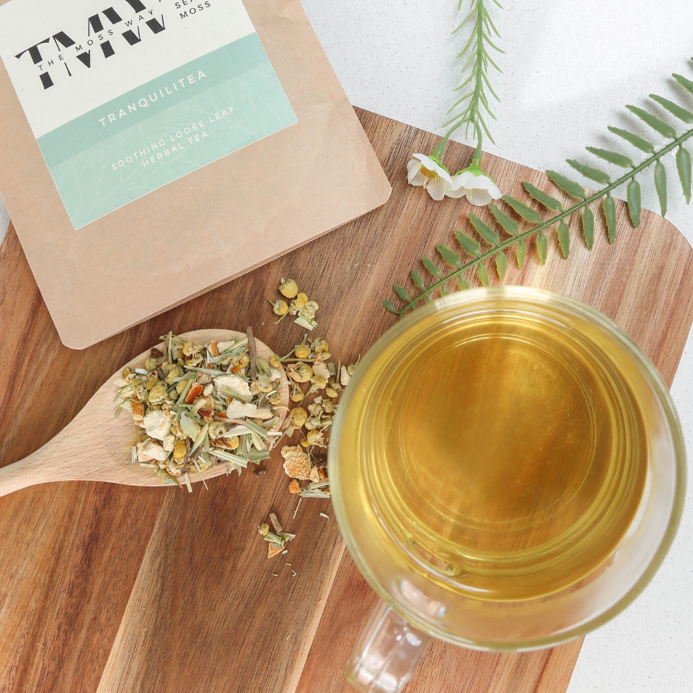 TranquiliTea Herbal Tea | Organic Loose-Leaf Tea | The Moss Way